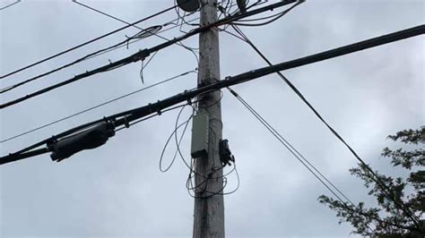 town's utility pole boxes